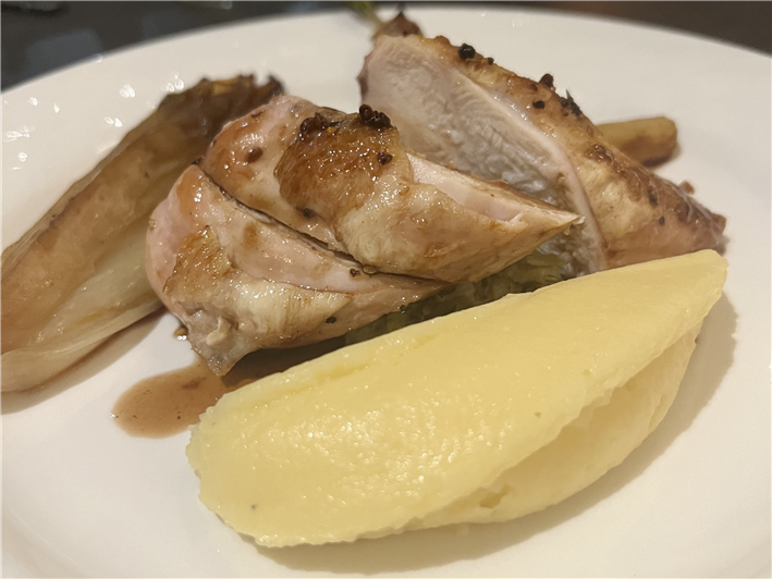 chicken and mash